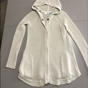 Anthropologie Sparrow Brand Knit Sweater Jacket
